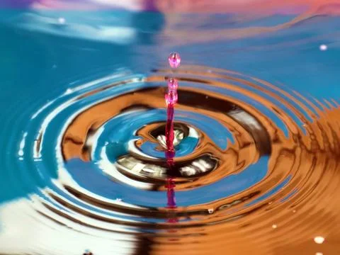 Drop of water Stock Photos