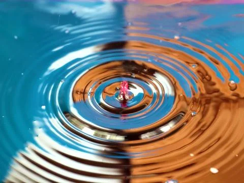 Drop of water Stock Photos