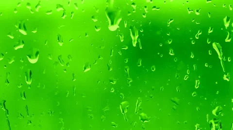 Drop of water runs down the glass surface with condensate Video stock 30459897