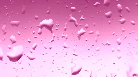 Drop of water runs down the glass surface with condensate Video stock 30459902