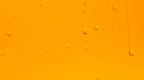 Drop of water runs down the glass surface with condensate Video stock 30459916