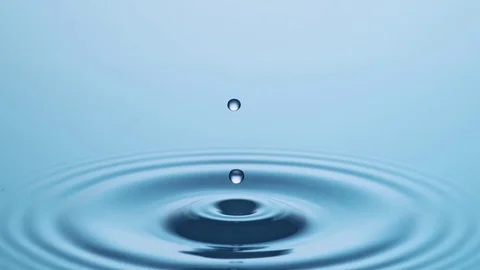 Drop of Water - Slow Motion Video stock 83826793