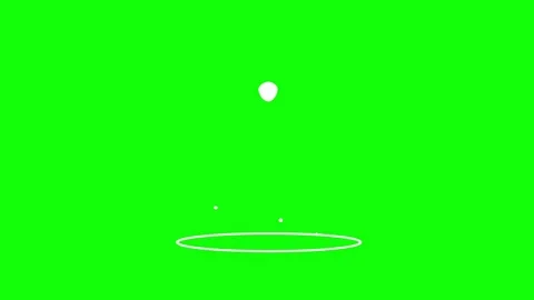 Drop water splash cartoon shape animation. Stock Footage 294868766