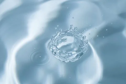 Drop On The Water Splash Stock Photos