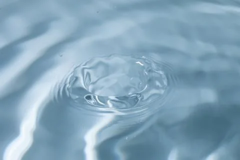 Drop On The Water Splash Stock Photos