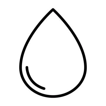 Drop water weather icon Stock Illustration