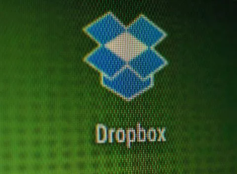 Dropbox app for Android Foto stock