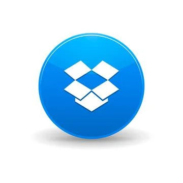 Dropbox cloud storage icon,simple style イラスト素材