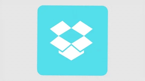 Dropbox Icon Stock Footage 205063904