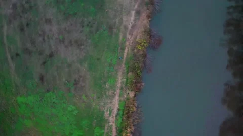 DropDownRIverGreen 動画素材 223683425