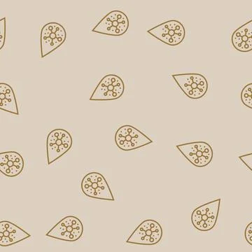 Droplet bleach line seamless pattern Stock Illustration