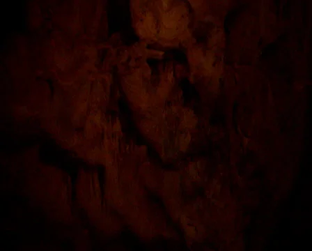 A droplet hitting a puddle in a cave, Cango Caves - Oudtshoorn Stock Footage 36303243