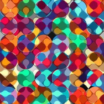 Droplet pattern on geometric background. Stock Illustration