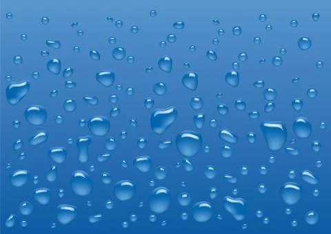 Droplets Stock Illustration
