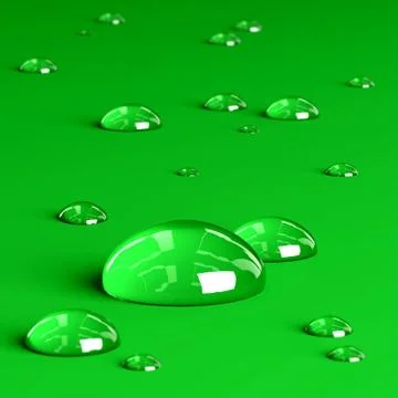 Droplets Stock Illustration