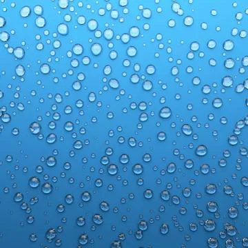 Droplets Stock Illustration