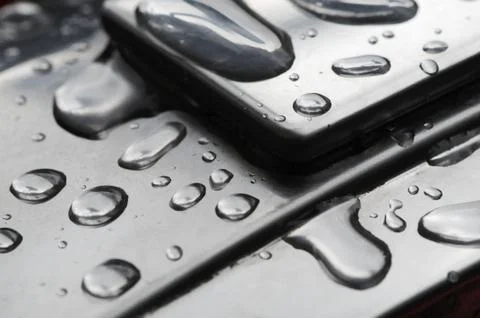 Droplets 写真素材
