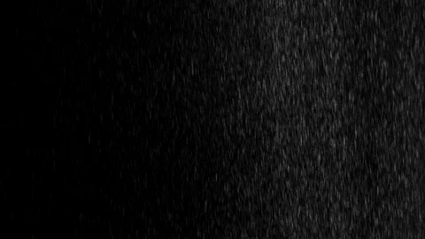 Droplets of rain, falling heavily on one side on an isolated background Stock Footage 126149251