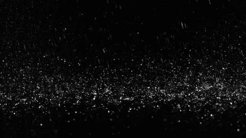 Droplets of rain falling on the surface creating splashes on background Stock Footage 126151314