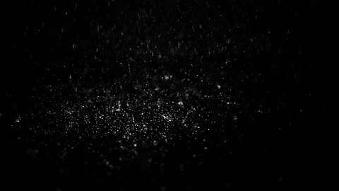 Droplets of rain falling on the surface creating splashes on background Stock Footage 126156696