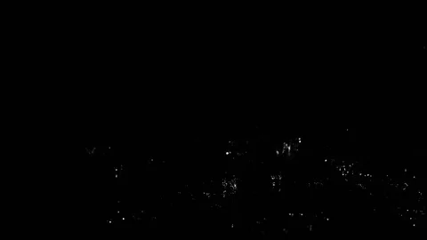 Droplets of rain falling on the surface creating splashes on background Video stock 126202167