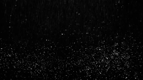 Droplets of rain falling on the surface creating splashes on background Stock Footage 126205082