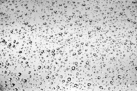 Droplets water background Stock Photos