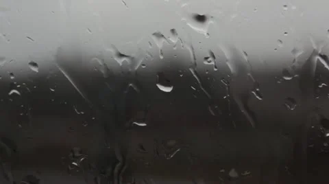 Droplets on the window Stock Footage 18178121