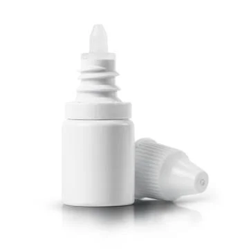 Dropper bottle of drug Stock Photos