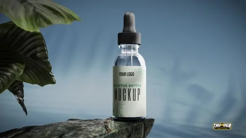 Dropper Bottle Mockup Catálogo de After Effects