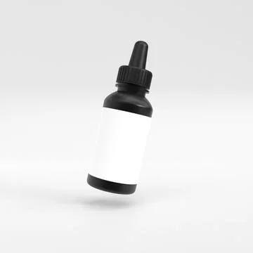 Dropper bottle mockup イラスト素材