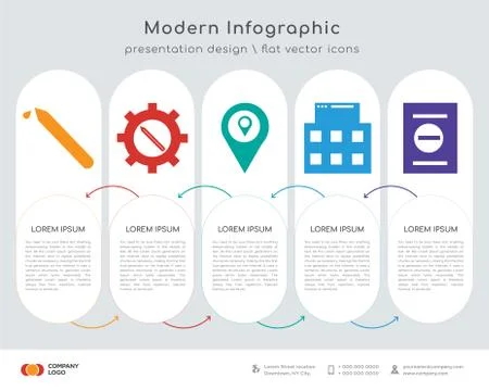 Dropper infographics design Stock Illustration