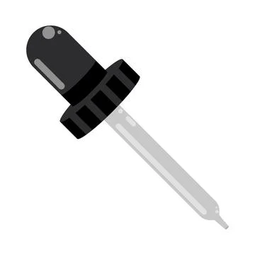 Dropper pipette tool Ilustração Stock