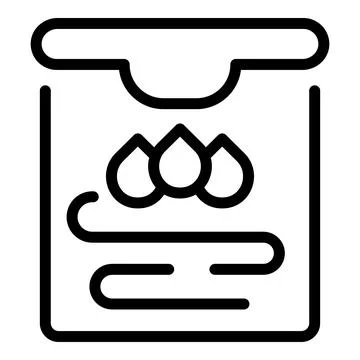 Dropper plotter machine icon outline vector. Format copy イラスト素材