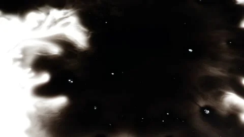 Dropping black ink on a white screen, Ink blot spreading on white screen Stock Footage 147702392