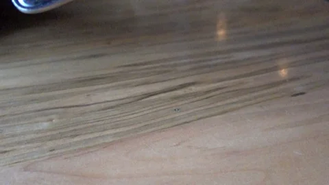 Dropping A Fork Utensil Onto Table Slow Motion Stock Footage 89071187