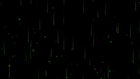 Dropping Green Lines Abstract Motion Stock Footage 71121849