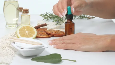 Dropping oil lateral Stock Footage 117428710