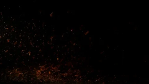 Dropping red ingredient into the water background Stock Footage 102836627