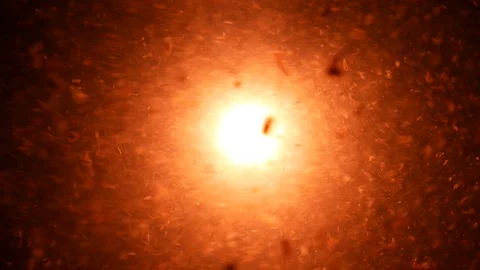 Dropping red ingredient into the water background Stock Footage 104056421