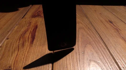 Dropping smartphone, broken screen Stock Footage 25787266