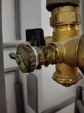 Dropping valve Foto stock