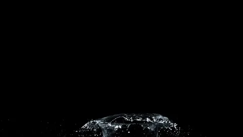 Drops And Splashes Of Water In Slow Motion - 1 스톡 동영상 69837424