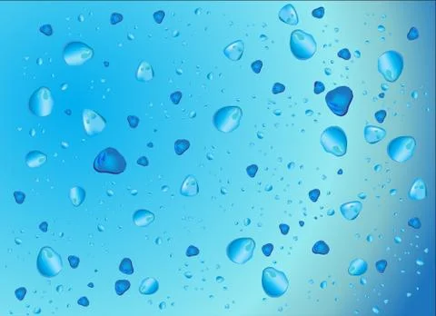 Drops background Stock Illustration