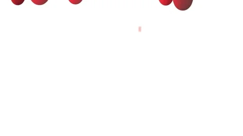 Drops of blood fall down. Allegory of flowing blood. Stock Footage 130491297