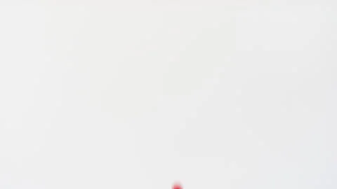 Drops of blood fall down. Allegory of flowing blood. Stock Footage 130492348