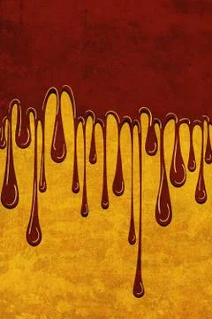 Drops of choco textured Stock Illustration