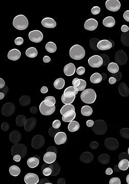 Drops circles background black and white minimalistic, background for design Stock Illustration