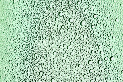 Drops clean glass texture background. Drops shape bubble pattern surface. D.. Stock Photos