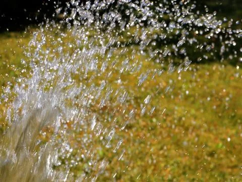 Drops of clean water Stock Photos